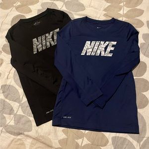 Boys Dry-Fit Nike Long Sleeve Shirt Set